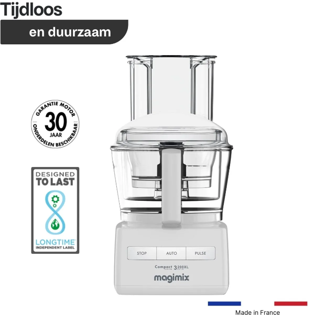Magimix CS 3200 XL Foodprocessor - 650W - Wit