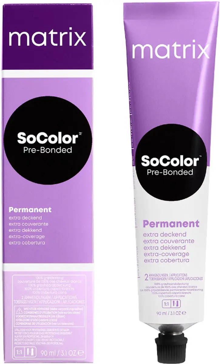 Matrix SoColor 507G Haarkleurcrème 90ml - Extra Coverage Midden Blond Goud