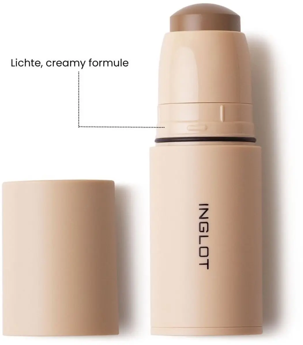 Inglot Cream Bronzer Stick Medium Brown 111