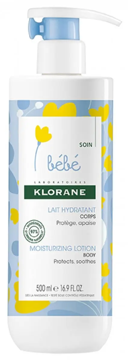 Klorane Hydraterende Ontspannende Baby Crème 500ml