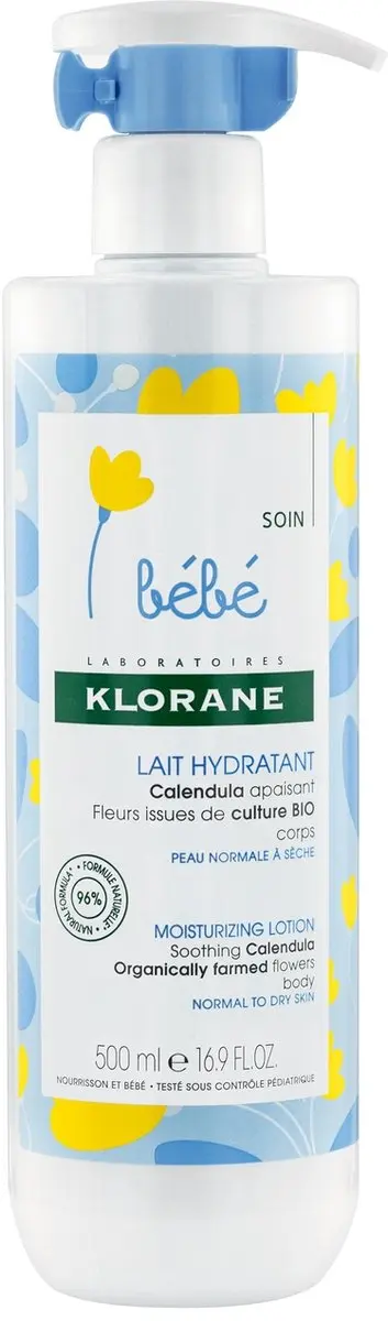 Klorane Hydraterende Ontspannende Baby Crème 500ml