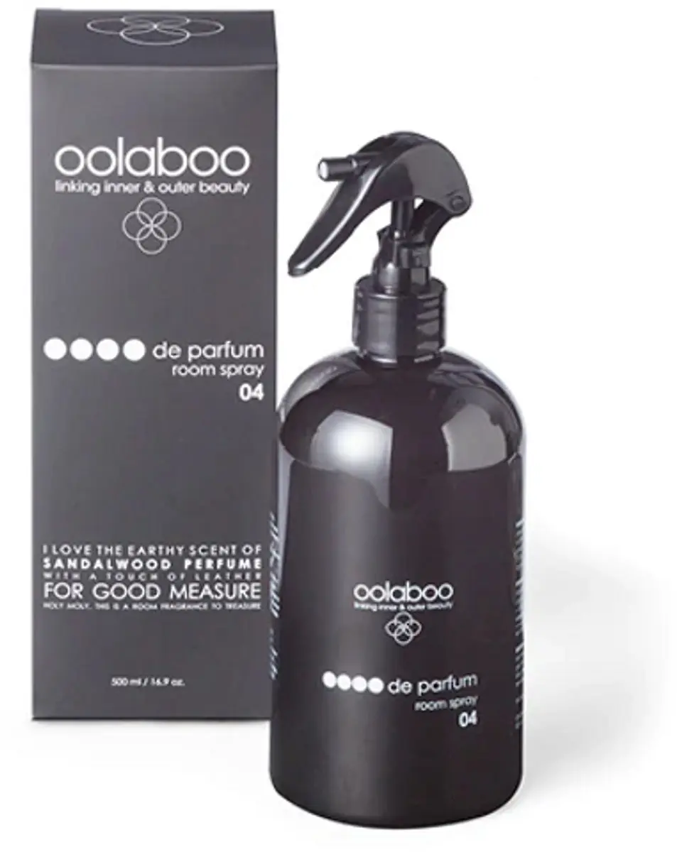 Oolaboo OOOO De Parfum Roomspray 60ml - Sandelhout & Leder