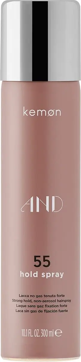 Kemon Haarlak & Hold Spray 55 - 300ml - Krullend haar