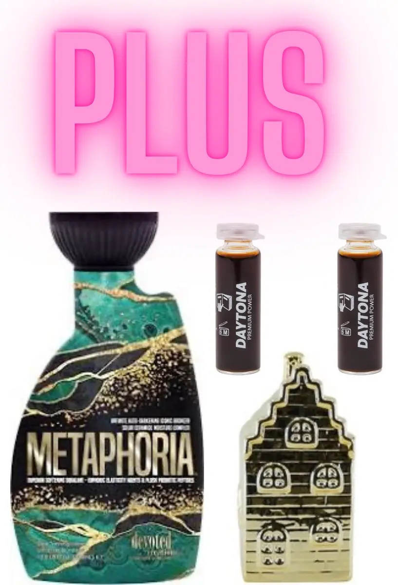 Devoted Creations Metaphoria 400ml Huisje Goud + 2x Daytona Premium Power 6ml