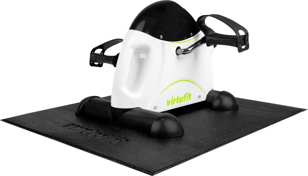 VirtuFit Stoelfiets Vloermat 64x52cm - Zwart