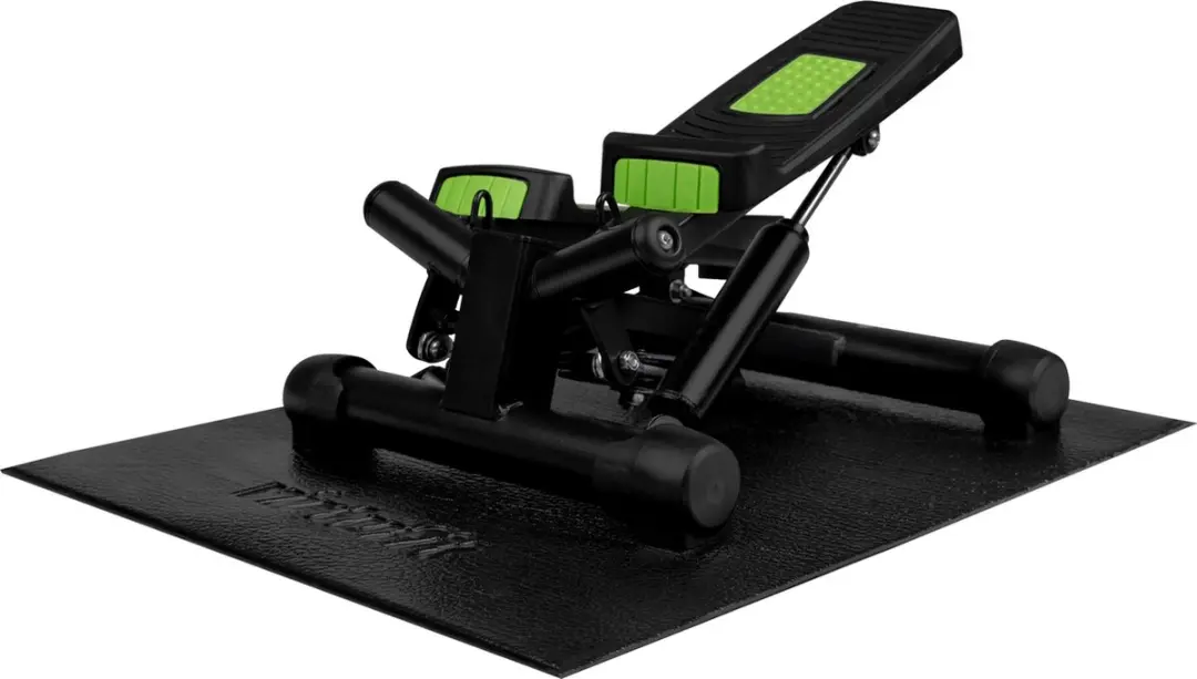 VirtuFit Stoelfiets Vloermat 64x52cm - Zwart