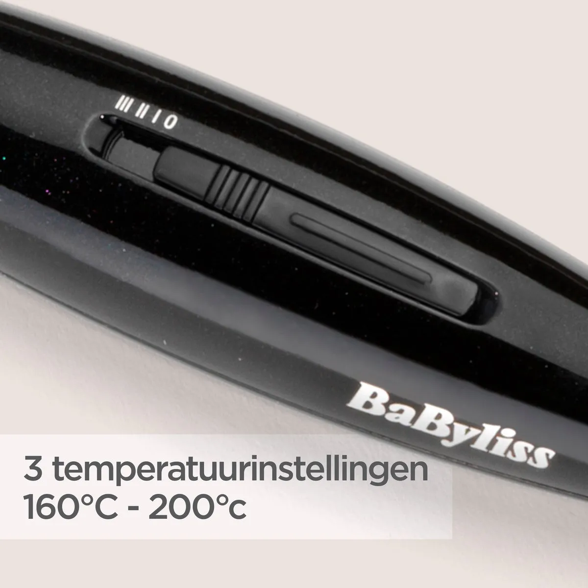 Babyliss Smoothing Heated Brush HSB101E - Stijlborstel - 3 Temperaturen - 41W