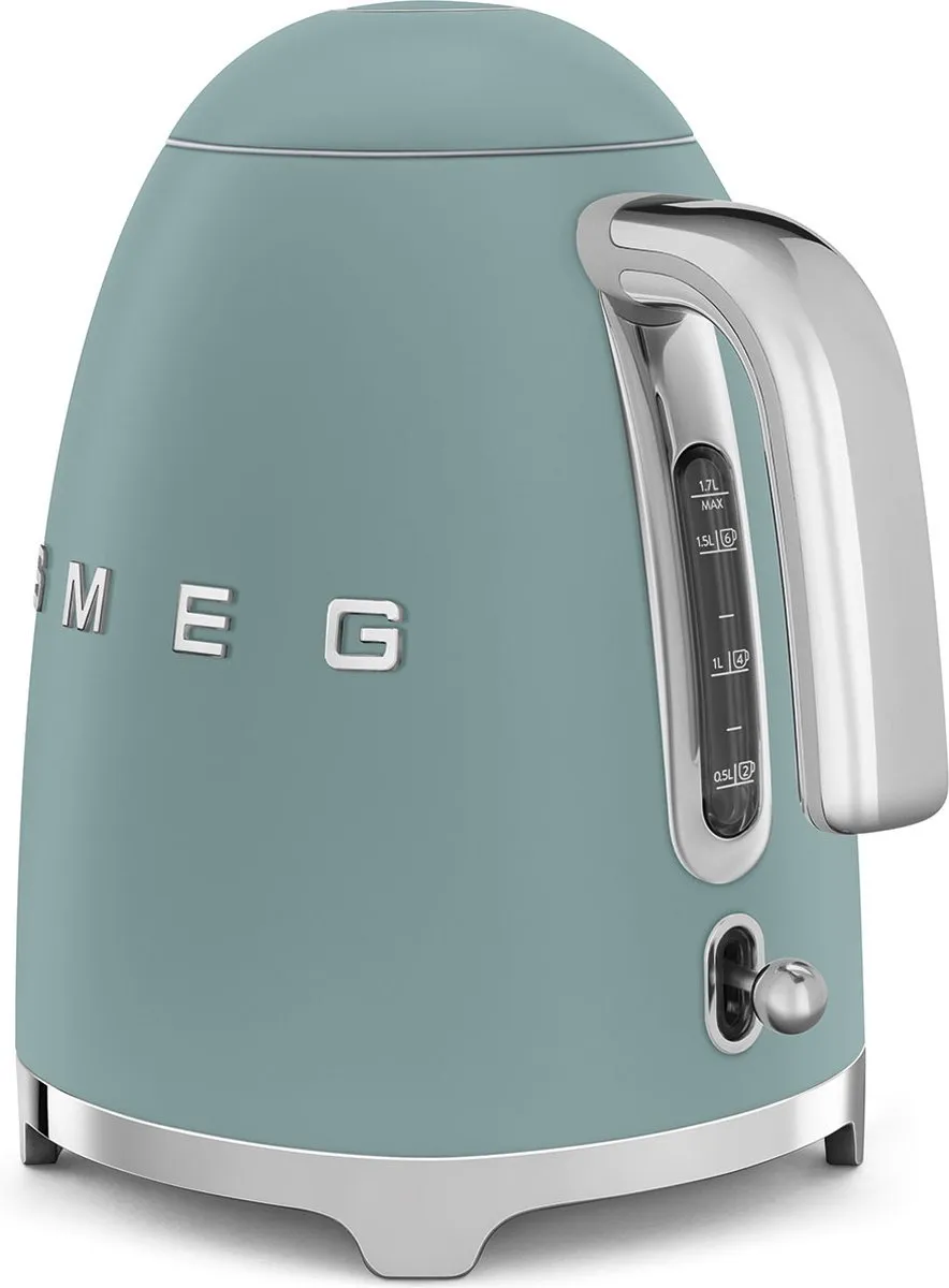 Smeg KLF03EGMEU Waterkoker 1,7L - Mat Emerald Green