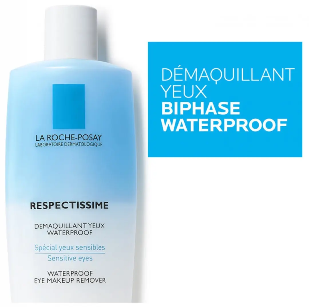 La Roche-Posay Respectissime Oogmake-up Reiniger 125ml - afbeelding 6 van 6