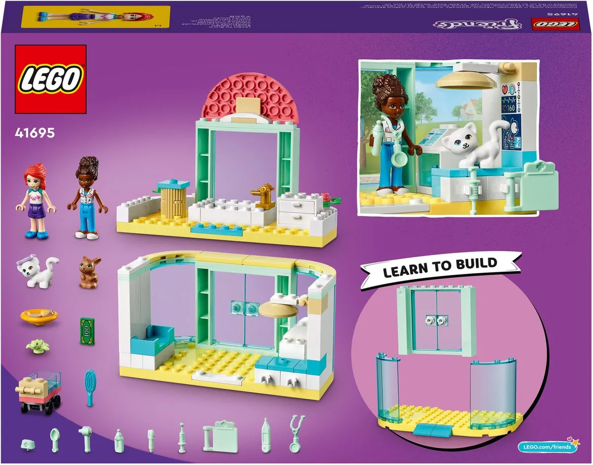 LEGO Friends Dierenkliniek 41695 - 111 Stukken