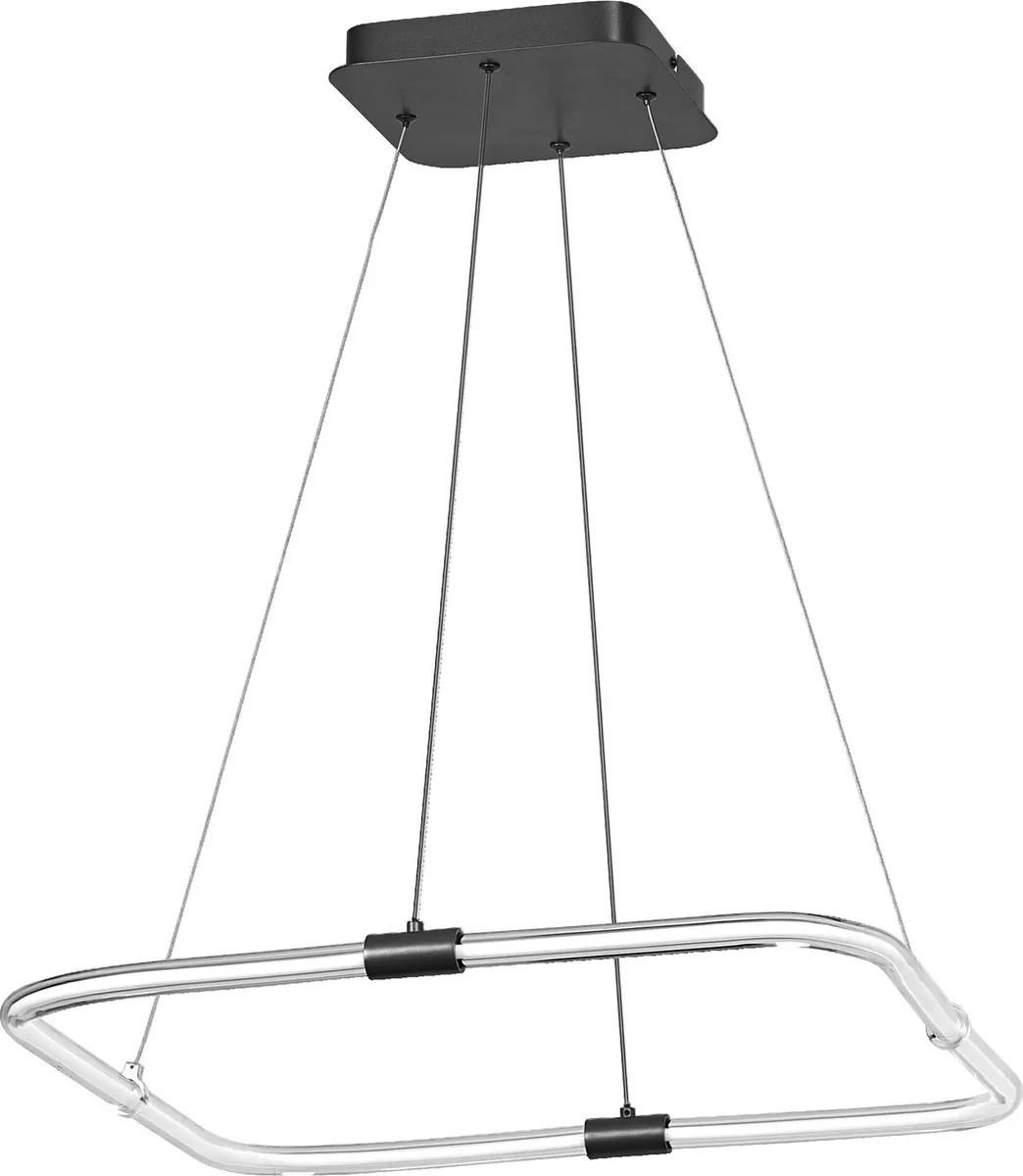LEDVANCE Decor Tetragon Hanglamp 18W 2000lm - Donkergrijs