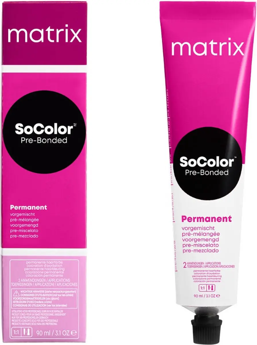 Matrix SoColor Pre-Bonded Permanent Haarkleur 90ml