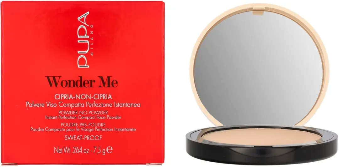 Pupa Milano Wonder Me Compact Face Powder 020 Nude - 7.5g