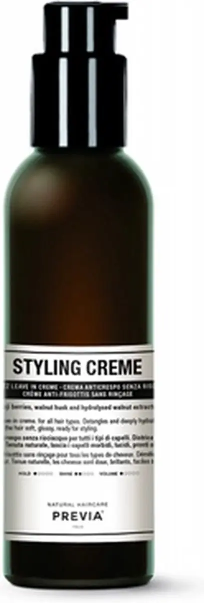Previa Natural Haircare Crème Style & Finish 200ml