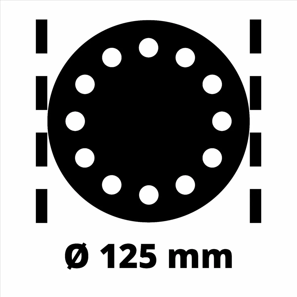Einhell TC-RS 425 E Elektrische Excentrische Schuurmachine 425W - 125mm