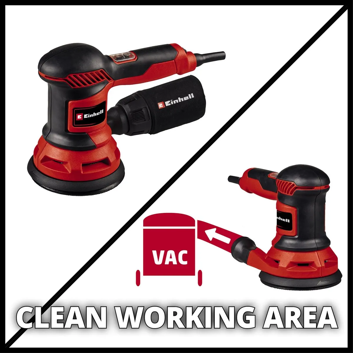 Einhell TC-RS 425 E Elektrische Excentrische Schuurmachine 425W - 125mm