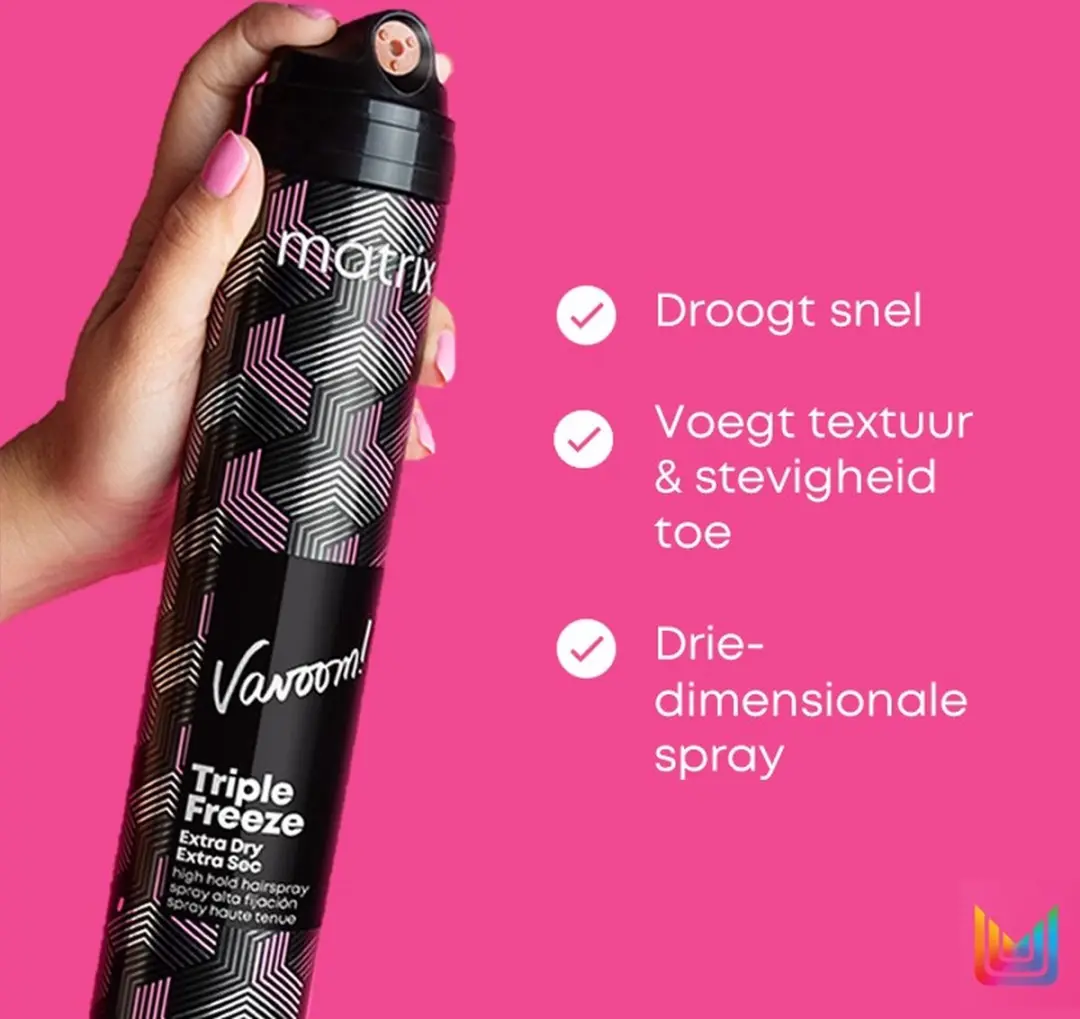 Matrix Vavoom Triple Freeze Extra Dry Haarspray 300ml