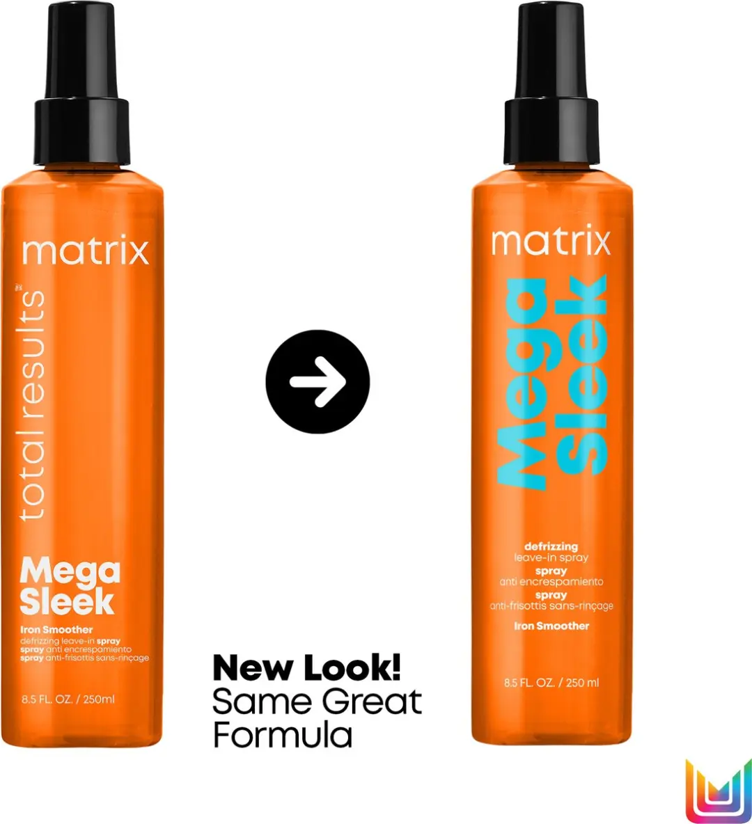 Matrix Mega Sleek Iron Smoother Gladmakende Spray 250ml
