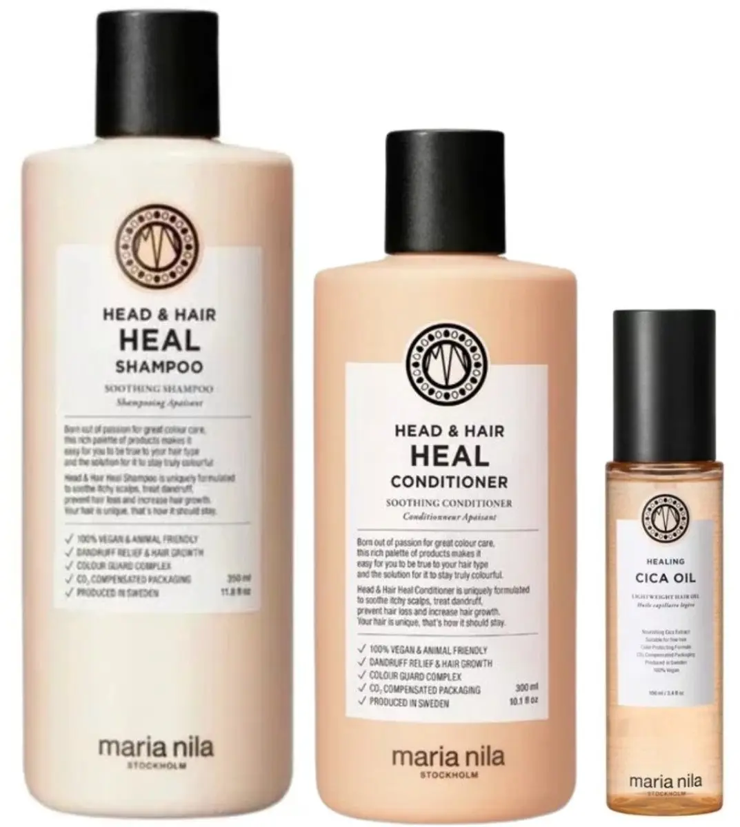 Maria Nila Head & Hair Heal Luxe Set - 750ml
