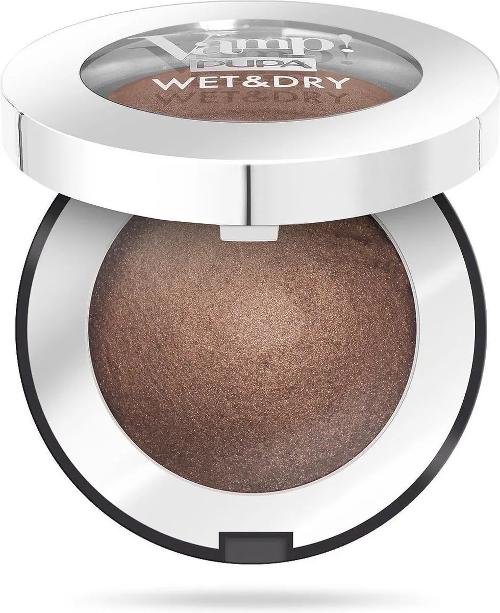 Pupa Milano Vamp! Wet & Dry Eyeshadow 105 Warm Brown