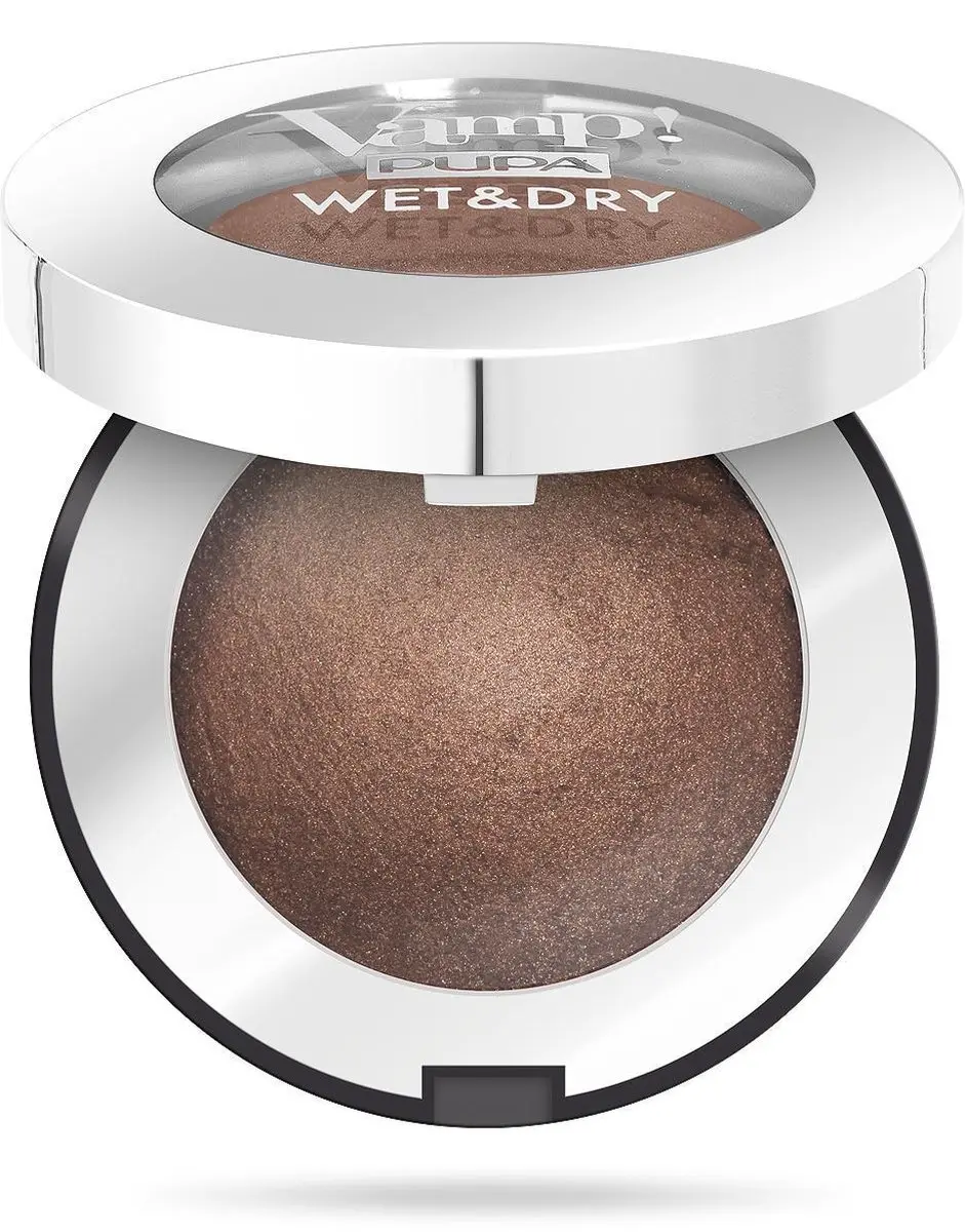 Pupa Milano Vamp! Wet & Dry Eyeshadow 105 Warm Brown