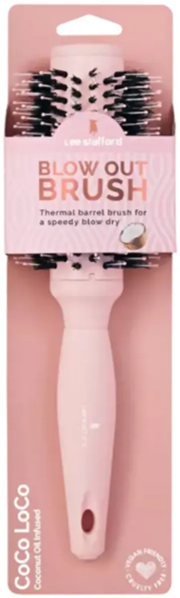Lee Stafford Coco Loco Blow Out Brush - Roze