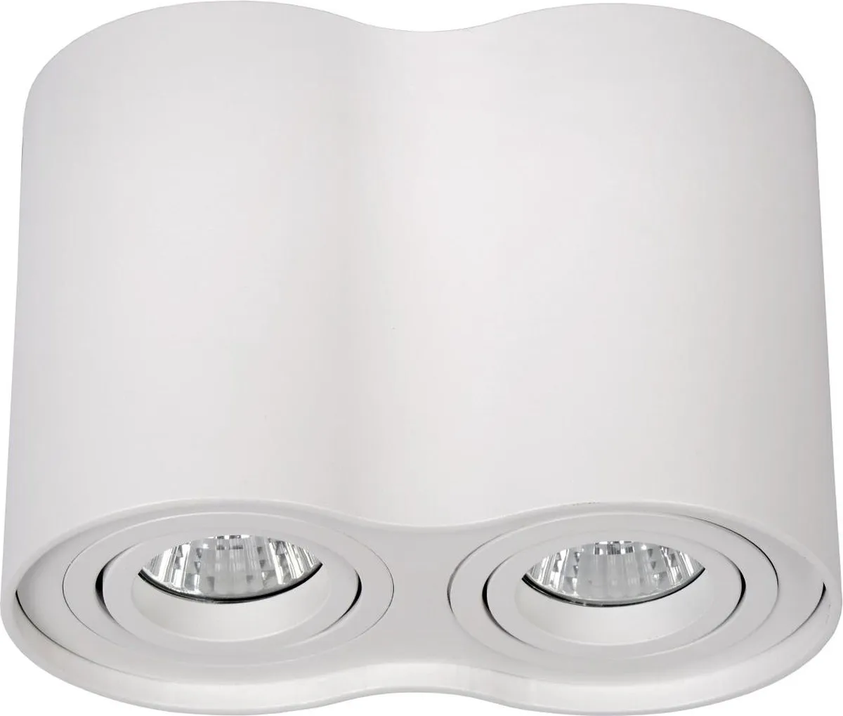 Lucide TUBE Plafondspot 2xGU10 - Wit