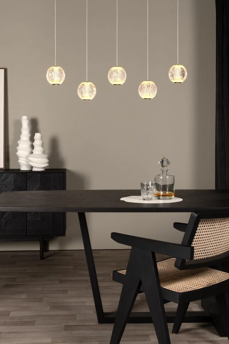 Lucide Cintra Hanglamp - 5x4,7W LED Dimbaar 2700K Transparant