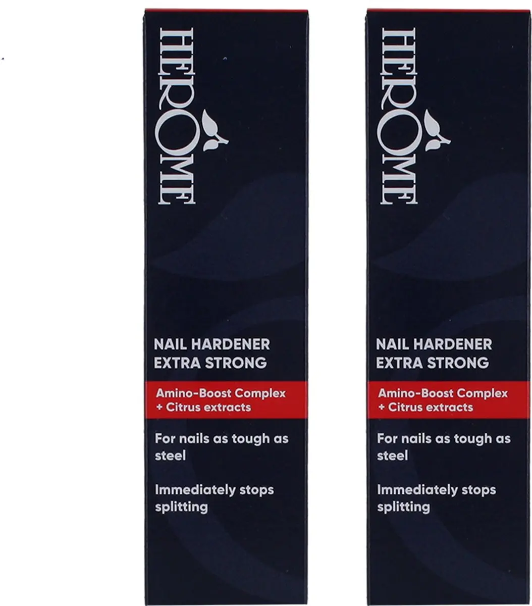 Herome Nagelverharder Extra Sterk & Base Coat 2x10ml - 20ml