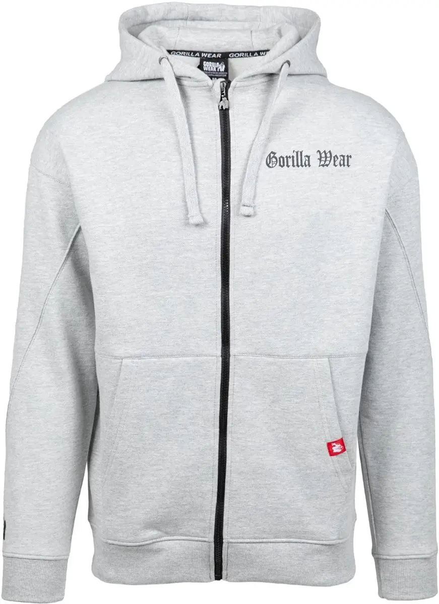 Gorilla Wear Utah Vest - Lichtgrijs 4XL