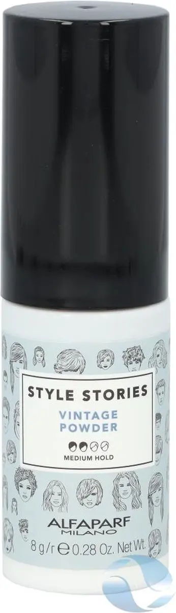 Alfaparf Milano Style Stories Vintage Powder 8g - Zwart
