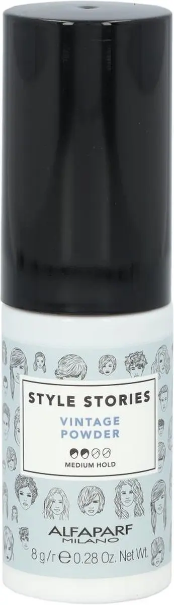 Alfaparf Milano Style Stories Vintage Powder 8g - Zwart