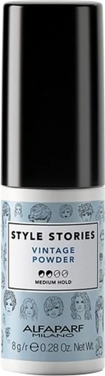Alfaparf Milano Style Stories Vintage Powder 8g - Zwart