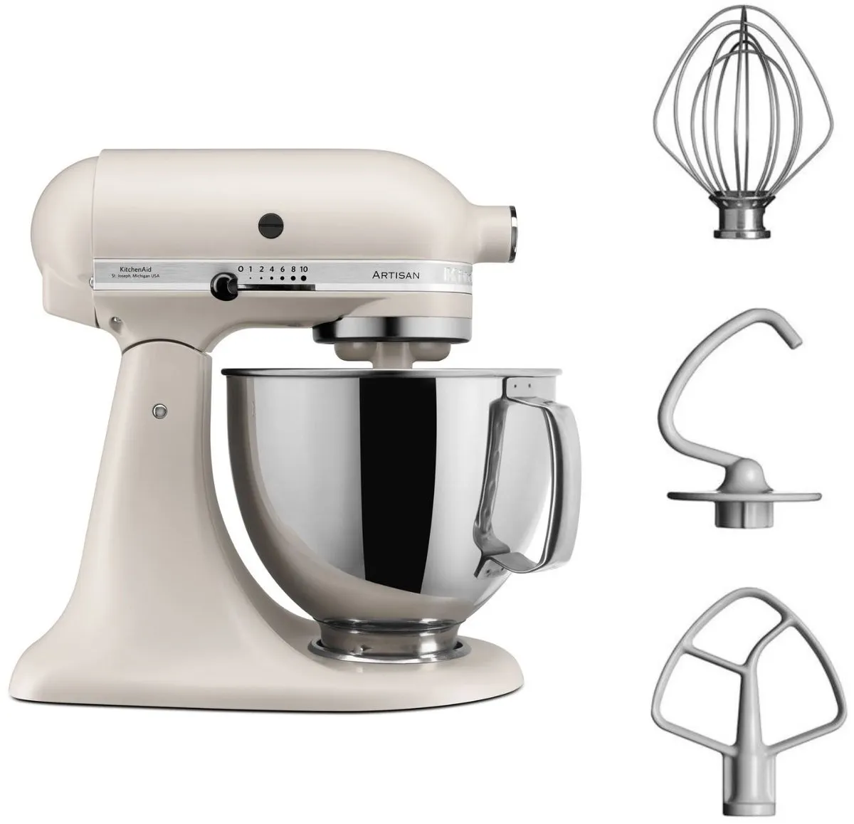 KitchenAid Artisan 5KSM125EMH Keukenmachine - 300W - Milkshake
