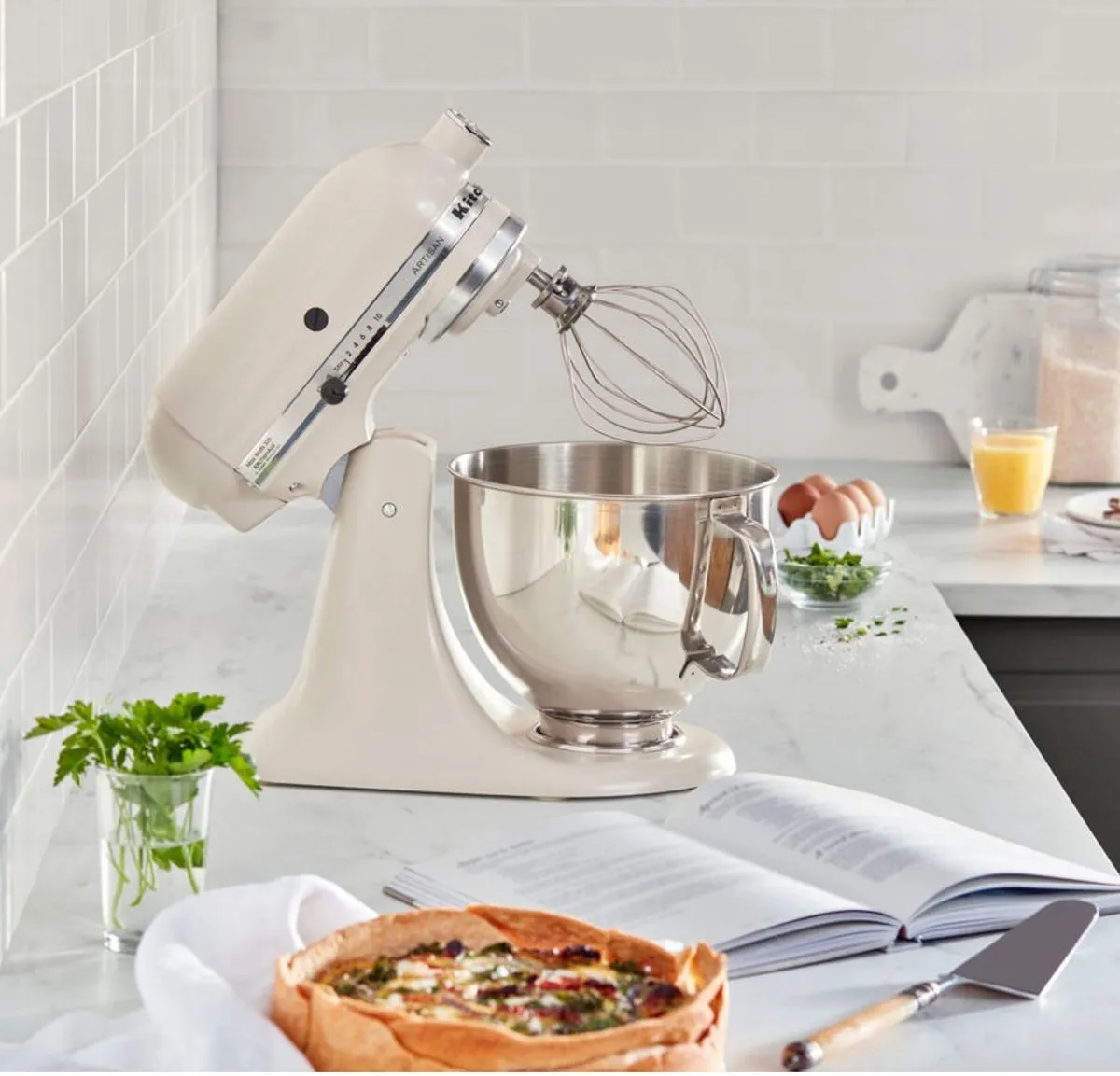 KitchenAid Artisan 5KSM125EMH Keukenmachine - 300W - Milkshake