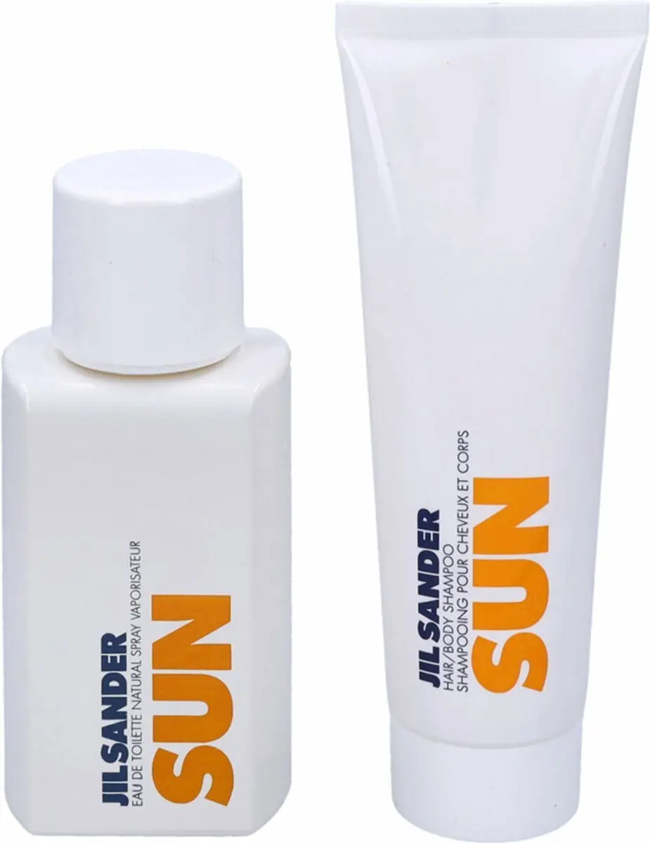 Jil Sander Sun Geschenkset - 150ml Eau de Toilette & Shampoo