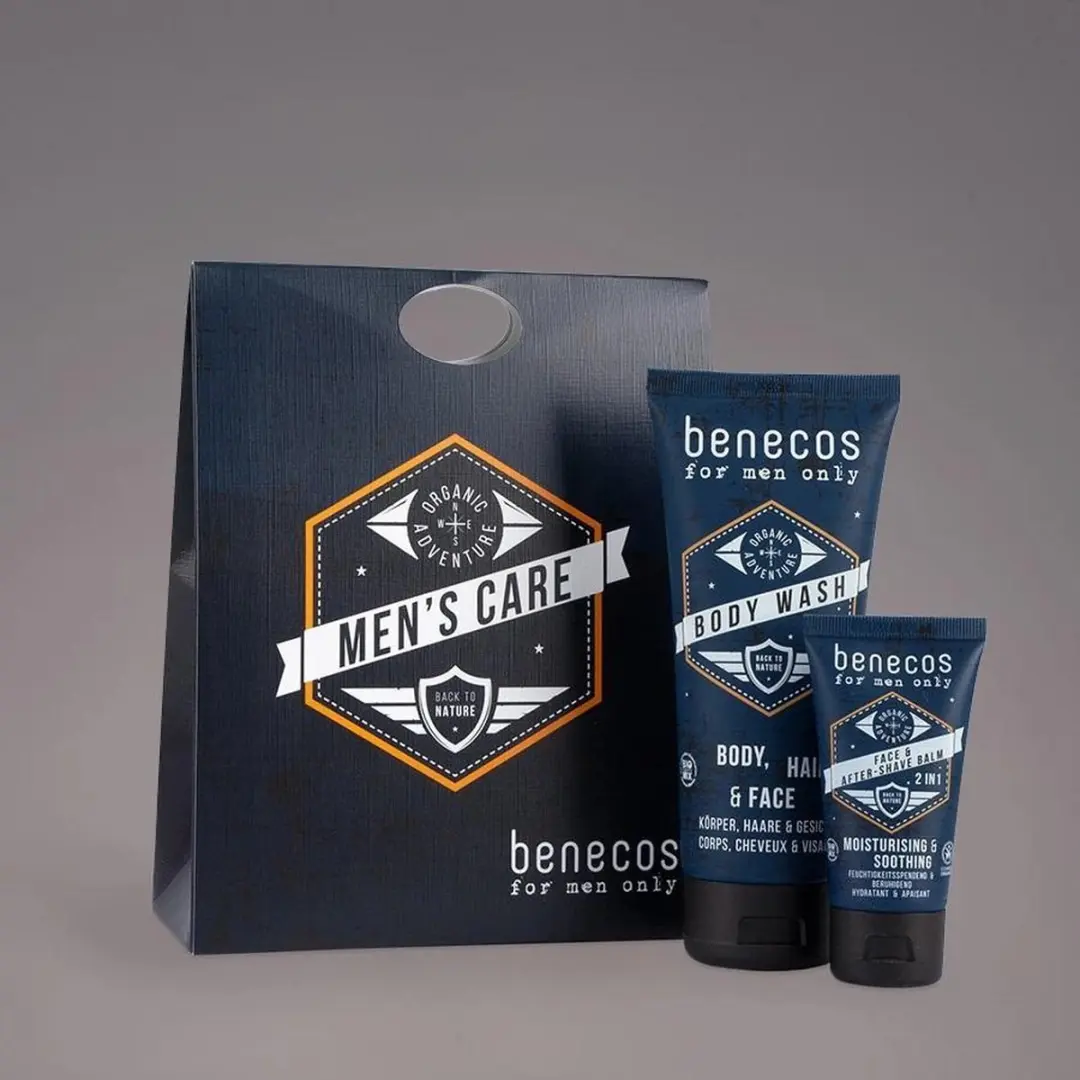Benecos Giftset Douchegel & Aftershave 250ml