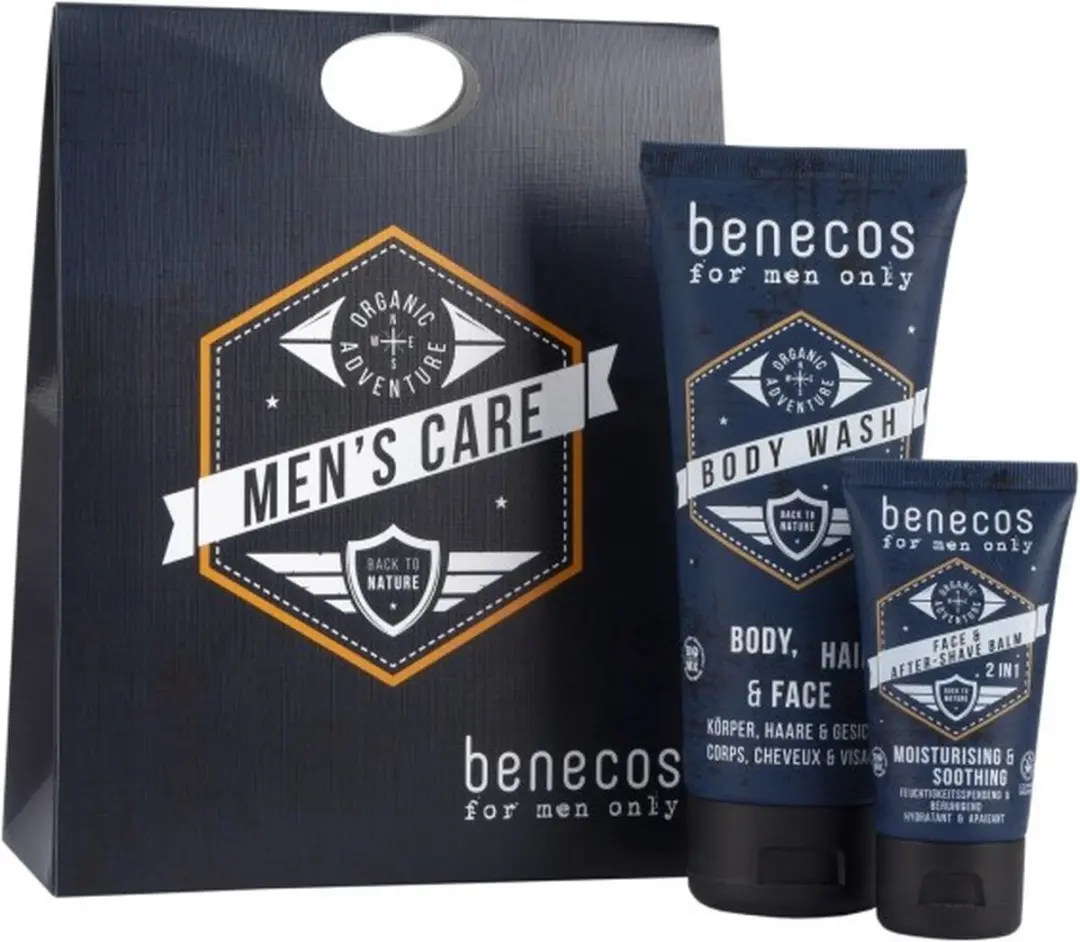 Benecos Giftset Douchegel & Aftershave 250ml