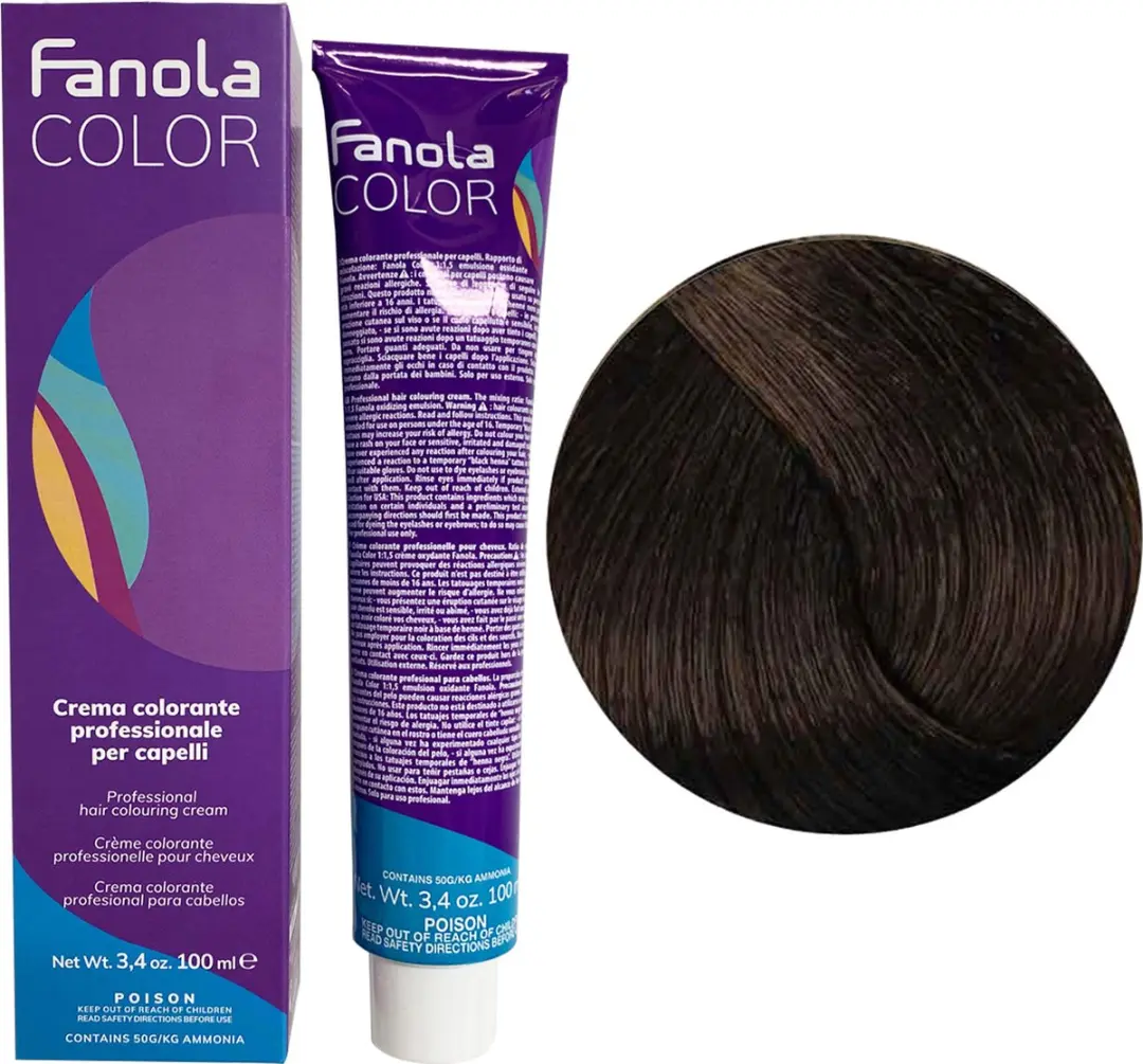 Fanola Professional Haarverf 7.14 Tobacco 100ml