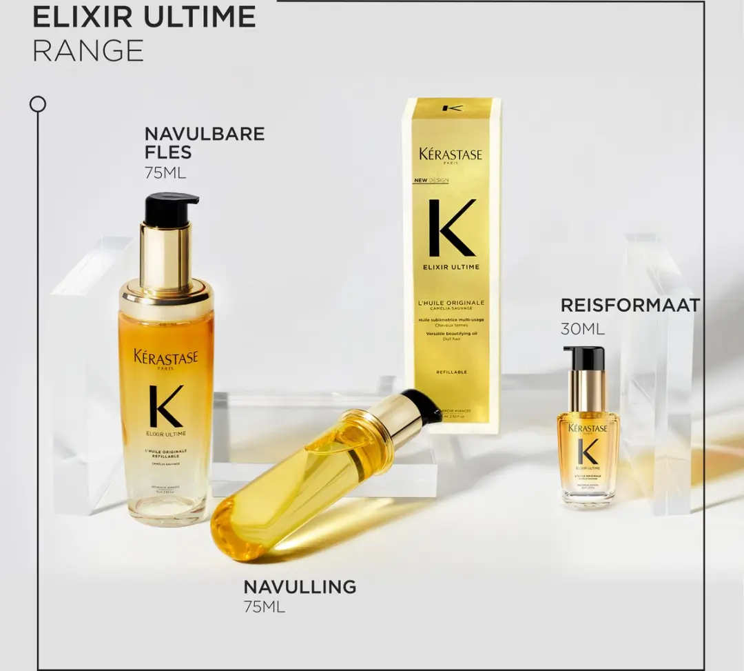 Kérastase Elixir Ultime Haarolie 75ml - Voedend & Hittebeschermend