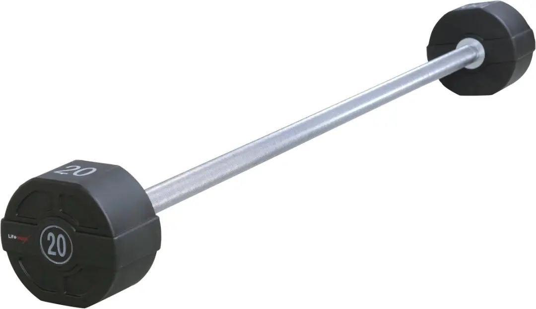LifeMaxx PU Straight Halterstang 20 kg