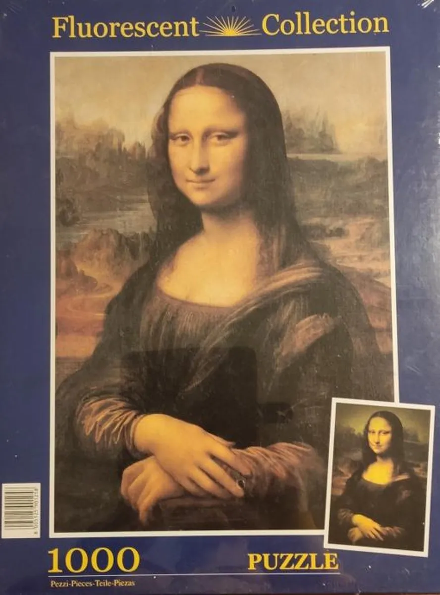 Clementoni Mona Lisa Fluorescent Collection Puzzel 1000 Stuks