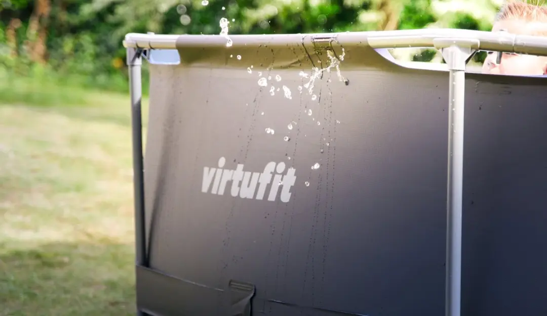 VirtuFit Rond Zwembad VF13100-SET - Ø366cm x 100cm - 9470L - Antraciet - afbeelding 6 van 6