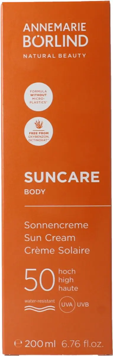 Annemarie Börlind Body Suncare SPF50 Crème 200ml