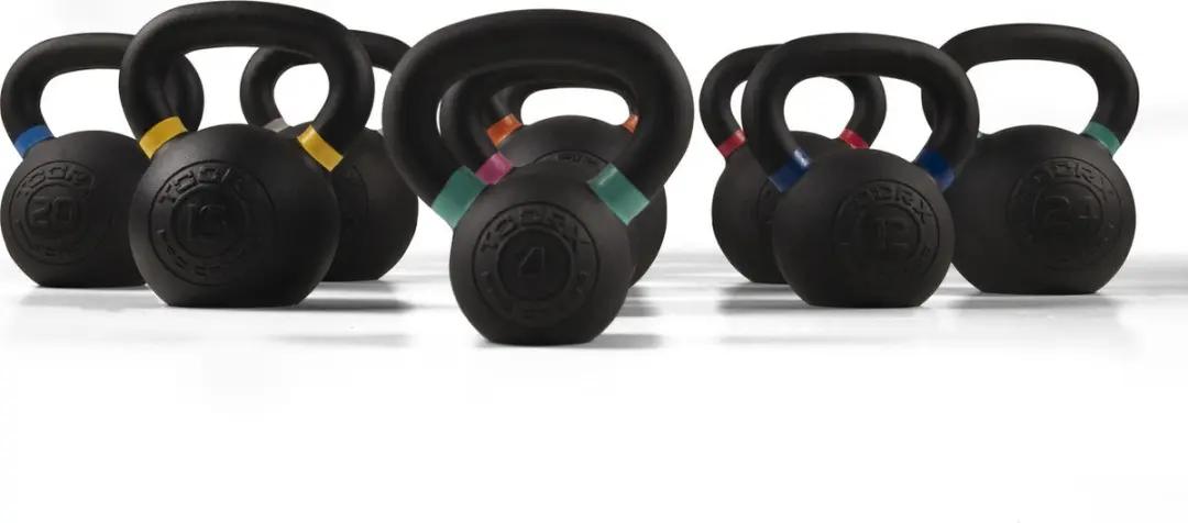 Toorx Kettlebell 10 kg - Gietijzer - Mat Zwart