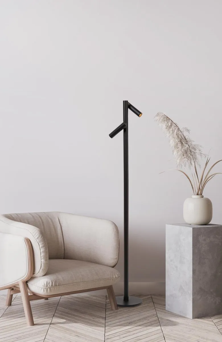Lucide Antrim Oplaadbare Leeslamp - 2,2W 2700K - IP54 - Zwart