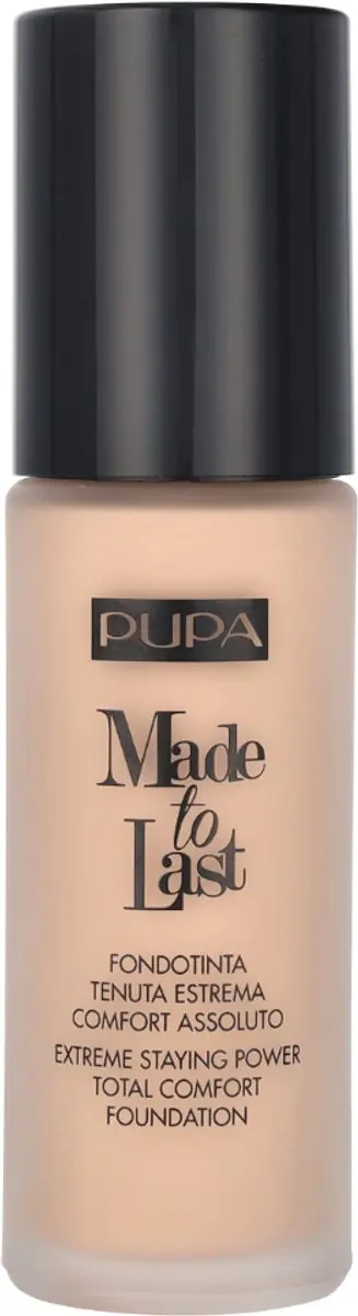 Pupa Made To Last Foundation 030 Natural Beige - 30ml - afbeelding 6 van 6