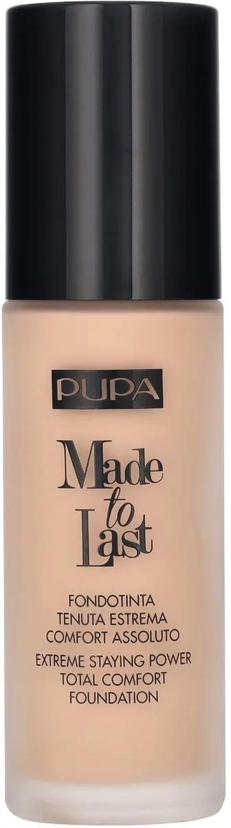 Pupa Made To Last Foundation 030 Natural Beige - 30ml