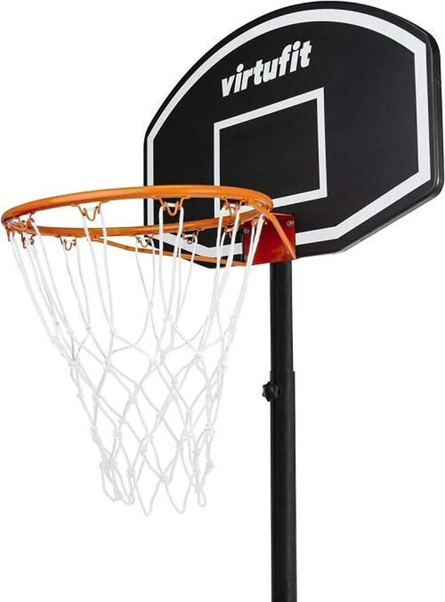 Virtufit Basketbalpaal 170-215cm - Verrijdbaar met wieltjes