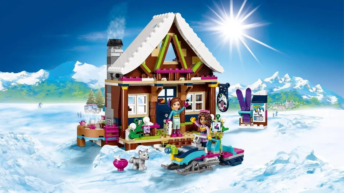 LEGO Friends Wintersport Chalet 41323 - 402 Stukken